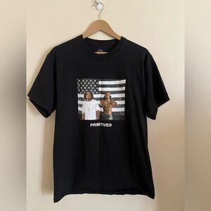 Primitive Skateboards x OUTKAST Stankonia Stripes Black T Shirt Size L
